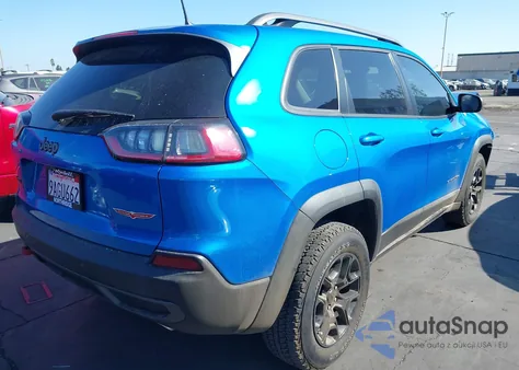 2021 Jeep Cherokee Trailhawk 4X4 from USA, damaged, VIN 1C4PJMBX7MD239895